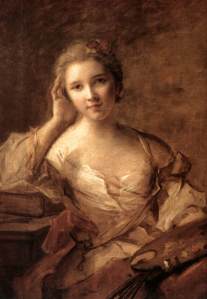 Jean-Marc Nattier: Portrait of a Young Woman Painter